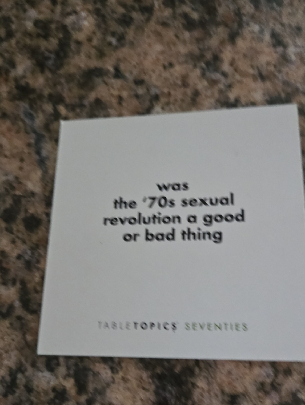TABLETOPICS 70s - Picture 5 of 8